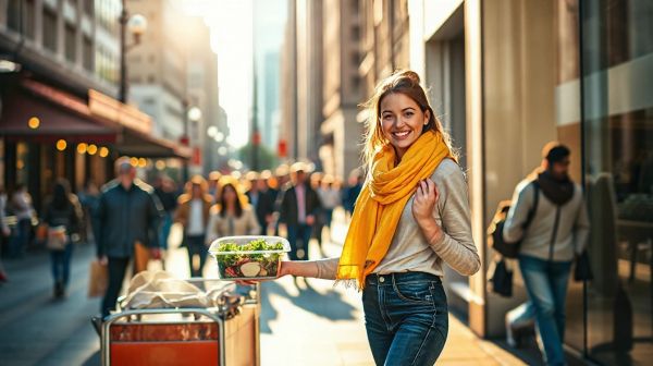 Top 5 services de livraison pour des repas sains sans contrainte